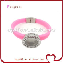 Fashion hot sell silicon bracelet wholesale